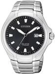 CITIZEN Eco-Drive Herren Armbanduhr BM7430-89E, Schwarz