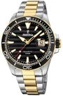 Festina HerrenArmbanduhr Analog Quarz Edelstahl F20362/2