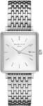 Rosefield Boxy Damenuhr mit silberfarbenem Edelstahl-Armband 24mm