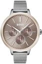 BOSS Multi Zifferblatt Quarz Uhr f&uuml;r Damen mit Edelstahlarmband Edelstahlarmband -