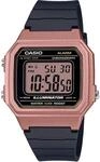 Casio Herren Digital Quarz Uhr mit Resin Armband W-217HM-5AVEF Rosegold-schwarz