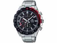 Casio Edifice Herren Chronograph Quarz Armbanduhr EFR-566, Silber