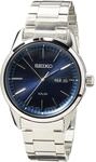 Seiko Solar Herren-Uhr Edelstahl mit Metallband SNE525P1
