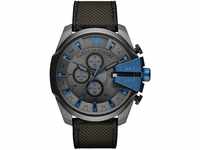 Diesel Herren Chronograph Quarz Uhr mit Nylon Armband DZ4500