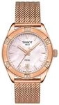 Tissot Damen Analog Quarz Armbanduhr PR 100 Sport Chic