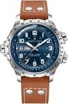 Hamilton Herren-Automatikuhr X-Wind Auto Day-Date Braun/Blau H77765541