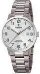 Festina Herrenuhr Analog - Titan Grau - Quarzwerk - Datum - Geh&auml;rtetes Mineralglas -