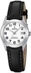 Festina Damen Uhr Analog Leder Schwarz - Quarzwerk - Mineralglas hochresistent - 10