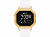 Nixon Damen Digital Smart Watch Armbanduhr mit Silikon Armband A1211-508-00