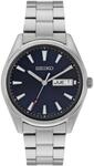 Seiko Herren-Uhr Quarz Edelstahl mit Edelstahlband SUR341P1