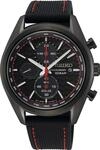 Seiko Herren-Uhr Quarz Edelstahl mit Silikonband
