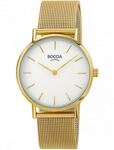 Boccia Damen Armbanduhr Analog Quarz Edelstahl 3281-06