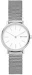 Skagen Signatur Lille Watch for Women, Silver Tone Quartz Two Hand Movement with