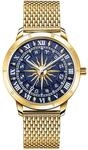 THOMAS SABO Damen Armbanduhr Sternzeichen Analog Quarz Edelstahl WA0352-264-209-33 mm