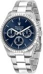 Maserati Herrenuhr, Competizione Kollektion, aus Edelstahl, mit Edelstahl-Armband -