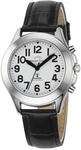 Master Time Funk Quarz Damen Uhr Analog mit Leder Armband MTLA-10705-60L