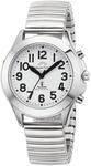 Master Time Funk Quarz Damen Uhr Analog mit Edelstahl Armband MTLA-10706-60M