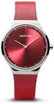 BERING Damen Uhr Quarz Movement - Classic Collection mit Edelstahl und Saphirglas