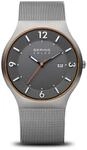BERING Herren Uhr Solar Movement - Solar Collection mit Edelstahl und Saphirglas