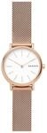 Skagen Signatur Uhr f&uuml;r Damen, Quarzwerk mit Edelstahl- oder Lederarmband,