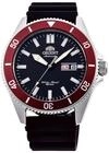 Orient Herren Analog Automatik Uhr mit Silikon Armband RA-AA0011B19B, Schwarz