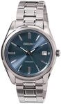 Seiko Herren-Uhr Quarz Titan mit Edelstahlband SUR371P1