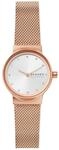 Skagen Freja Lille Damenuhr, Quarz-Zweizeigerwerk mit Edelstahl- oder Lederarmband