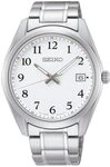 Seiko Herren-Uhr Quarz Edelstahl mit Edelstahlband SUR459P1