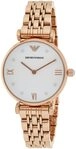 Emporio Armani Uhr für Damen, Zweizeiger Uhrwerk, 32mm Rosegold Edelstahlgehäuse Emporio Armani Uhr für Damen, Zweizeiger Uhrwerk, 32mm Rosegold Edelstahlgehäuse