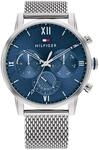 Tommy Hilfiger Multi Zifferblatt Quarz Uhr f&uuml;r Herren mit Silbernes