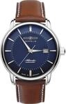 Zeppelin Herrenuhr mit Lederband Serie Atlantic Saphirglas Schweizer Automatikwerk