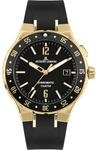 JACQUES LEMANS Herrenuhr Serie Hybromatic 42 MM 10 ATM mit Silikonband 1-2109E