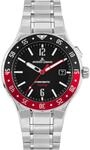 JACQUES LEMANS Herren-Uhren Analog One Size, Silber, Schwarz 32018725