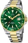 JAGUAR Herrenuhr Edelstahl 316L Mehrfarbig - Quarz, Datum, Saphirglas - Wasserdicht