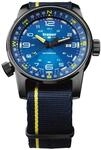 Traser Outdoor P68 Pathfinder Automatic Blue Herren Armbanduhr aus PVD-beschichtetem
