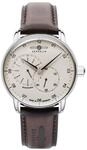 Zeppelin Herrenuhr mit Lederband Serie New Captain&rsquo;s Line Automatik 24 Stunden