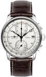 Zeppelin Herrenuhr mit Lederband Serie 100 Jahre ED. 1 Chronograph Datum 8670-1