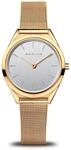BERING Unisex Uhr Quarz Movement - Ultra Slim Collection mit Edelstahl und Saphirglas