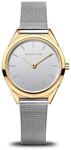 BERING Damen Uhr Quarz Movement - Ultra Slim Collection mit Edelstahl und Saphirglas