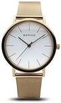 BERING Damen Uhr Quarz Movement - Classic Collection mit Edelstahl und Saphirglas
