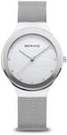 BERING Damen Uhr Quarz Movement - Classic Collection mit Edelstahl und Saphirglas
