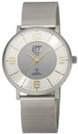 ETT Eco Tech Time Funk Solar Herren Uhr Analog mit Edelstahl Armband EGS-11395-25M