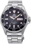 Orient Automatik Herren Armbanduhr aus Edelstahl in der Farbe Silber-Braun 42mm,