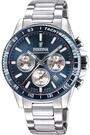 Festina Herren Uhr Analog aus Edelstahl 316L - Quarzwerk - Chronograph - Kalender -