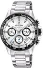 Festina Herren Uhr Analog aus Edelstahl 316L - Quarzwerk - Chronograph - Kalender -