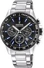 Festina Herren Uhr Analog aus Edelstahl 316L - Quarzwerk - Chronograph - Kalender -
