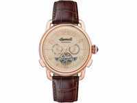 Ingersoll Men's The New England Automatic Watch with Cream Dial and Brown...