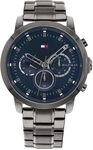 Tommy Hilfiger Multi Zifferblatt Quarz Uhr f&uuml;r Herren mit Rotguss Edelstahlarmband -