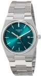 Tissot PRX Green Man Uhr nur Zeit T137.410.11.091.00 Stahl, grau, Armband