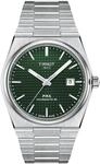 Tissot PRX Herrenuhr Automatik Gr&uuml;n T137.407.11.091.00 Stahl, Grau, Armband,...